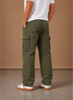 Men's Cargo Pants – Relaxed Utility Fit Everyday Wear | Areleon