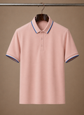 Men's Classic Tipped Polo Shirt – Smart Casual Cotton | Areleon