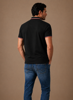 Men's Classic Tipped Polo Shirt – Smart Casual Cotton | Areleon