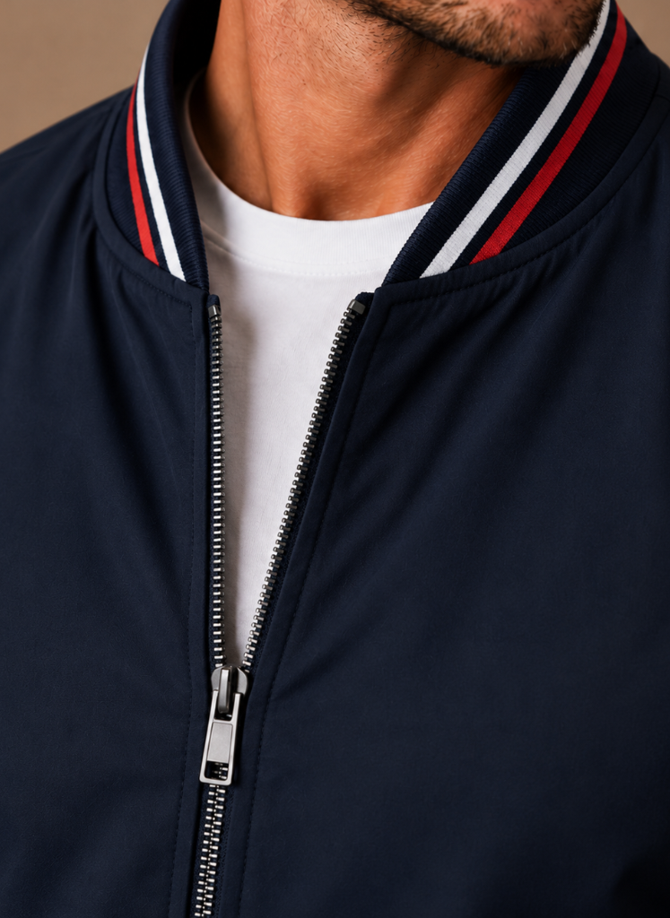Areleon | Men’s Lightweight Bomber Jacket Casual Zip-Up Fit |