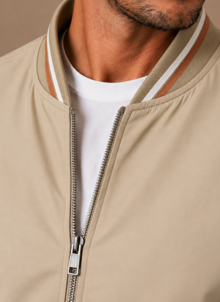 Areleon | Men’s Lightweight Bomber Jacket Casual Zip-Up Fit |