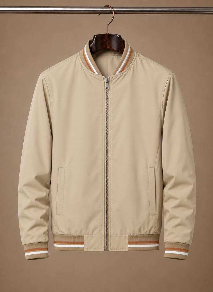 Areleon | Men’s Lightweight Bomber Jacket Casual Zip-Up Fit |