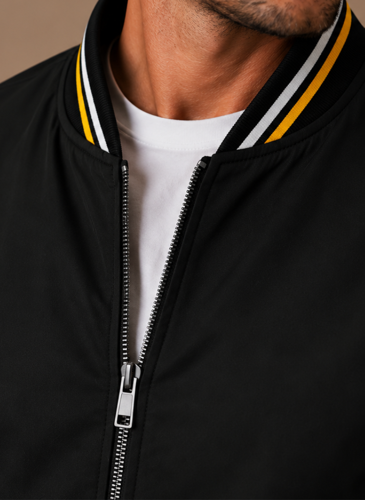 Areleon | Men’s Lightweight Bomber Jacket Casual Zip-Up Fit |