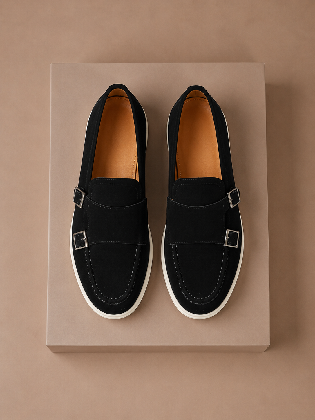 Areleon | Men’s Lightweight Suede Loafers Comfortable Walking Shoes