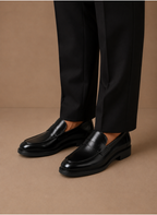Men's Leather Penny Loafers – Smart Casual Classic | Areleon