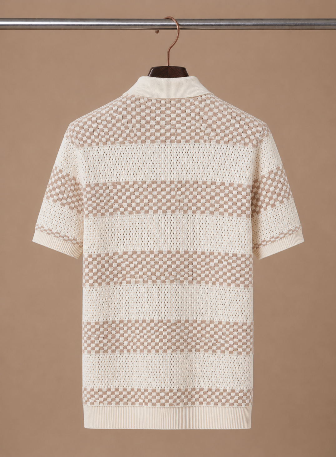 Areleon | Men’s Premium Striped Polo Shirt for Smart Casual Wear