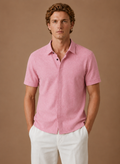 Men's Short Sleeve Linen Cotton Shirt – Smart Casual | Areleon