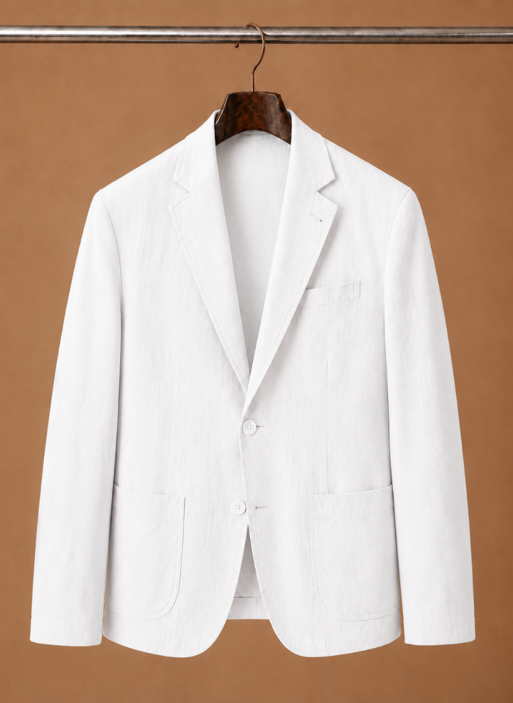 Men's Linen Blazer – Tailored Smart Casual Lightweight | Areleon