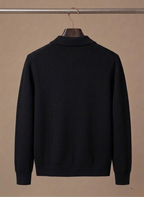 Areleon | Men’s Breathable Knit Cardigan Sweater Smart Casual Layer