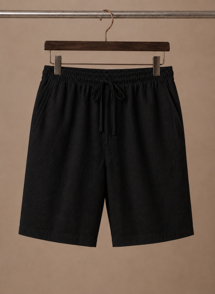 Areleon | Men’s Cotton Linen Shorts – Comfortable Relaxed Fit Shorts