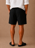 Areleon | Men’s Cotton Linen Shorts – Comfortable Relaxed Fit Shorts