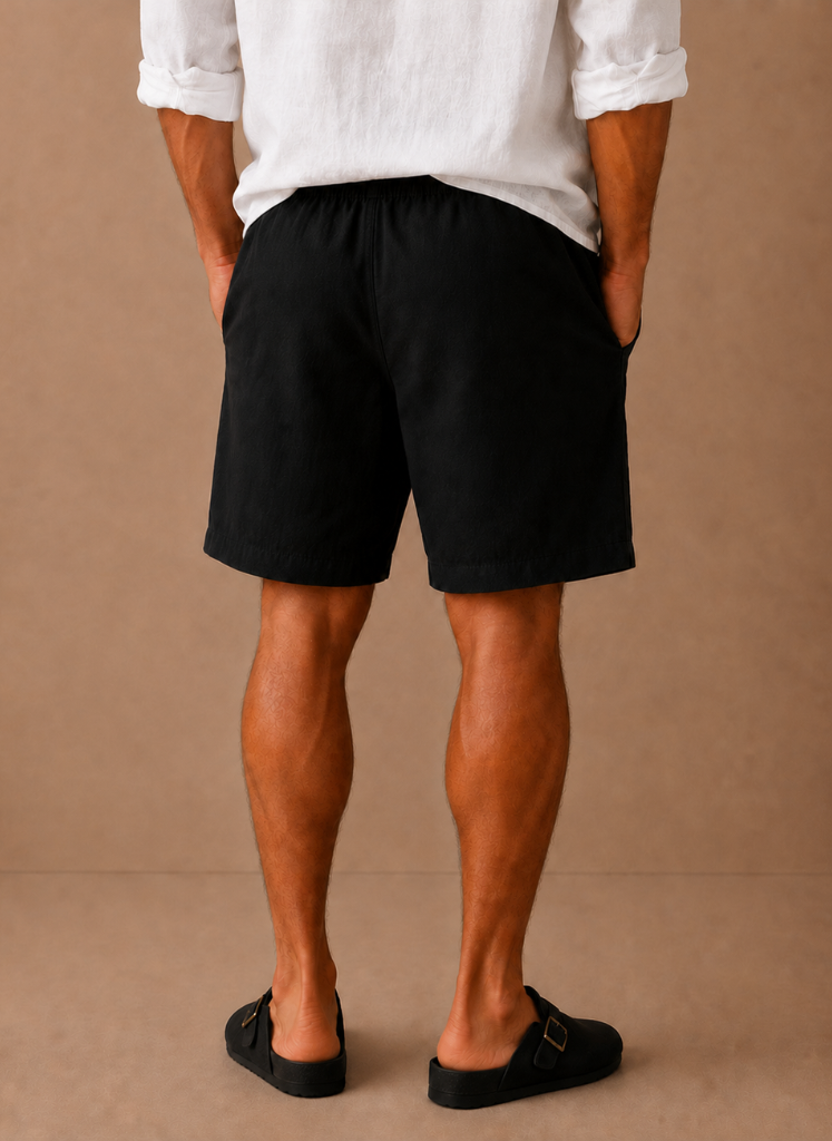 Areleon | Men’s Cotton Linen Shorts – Comfortable Relaxed Fit Shorts