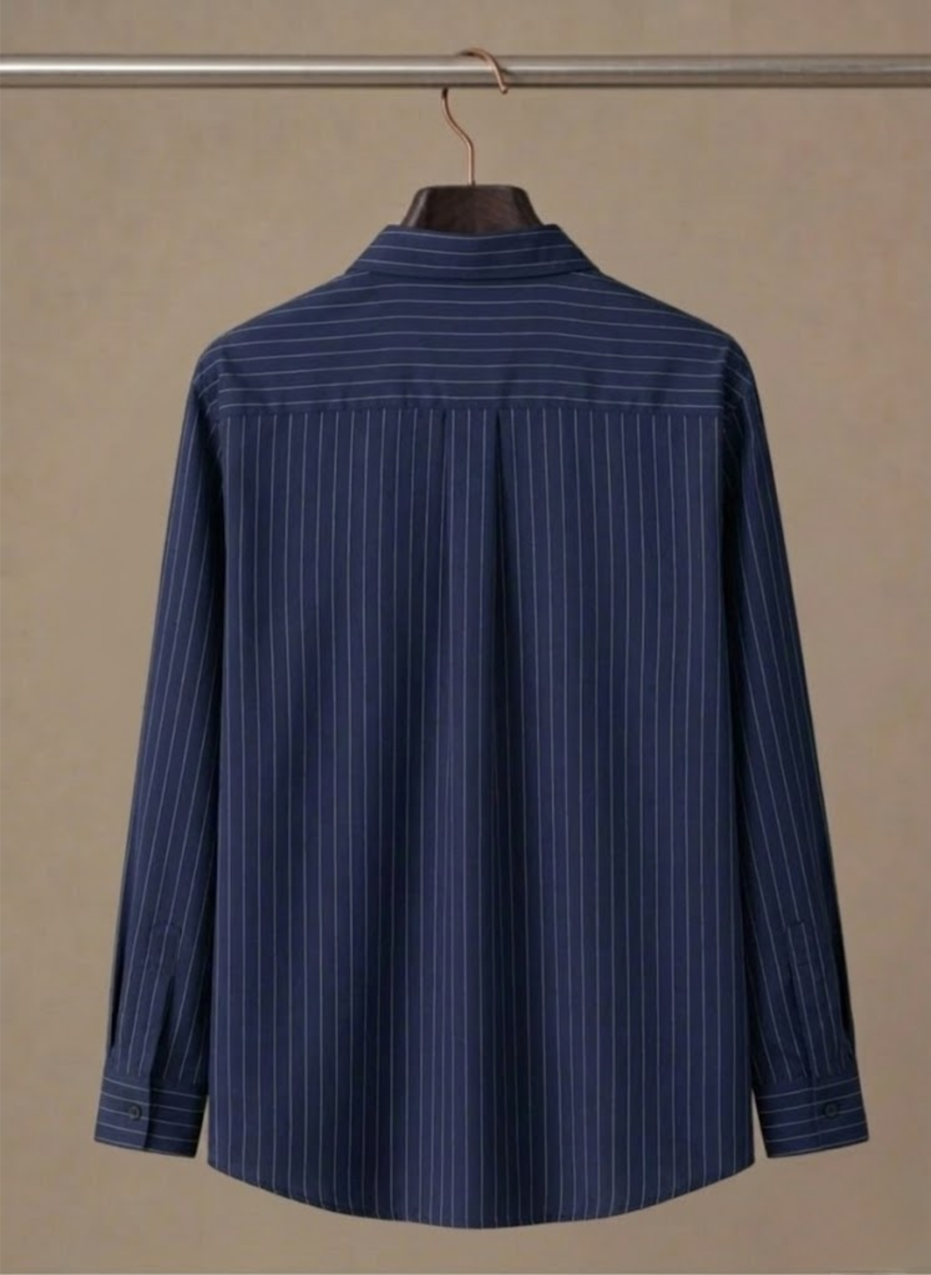 Areleon | Men’s Cotton Striped Casual Shirt – Classic Button-Up Style