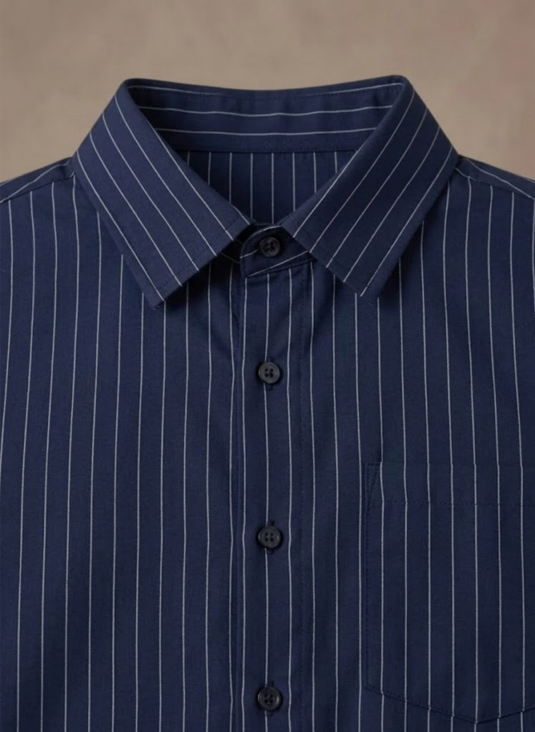 Areleon | Men’s Cotton Striped Casual Shirt – Classic Button-Up Style