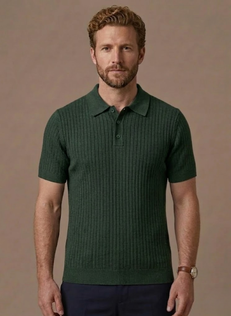 Areleon | Men’s Lightweight Cotton Polo Shirt Casual Comfort