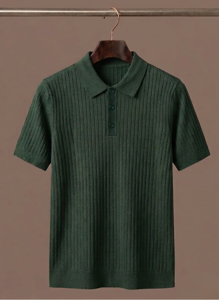 Areleon | Men’s Lightweight Cotton Polo Shirt Casual Comfort
