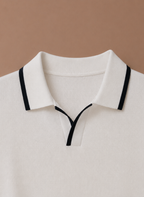 Areleon | Men’s Luxury Cotton Polo Shirt Contrast Trim Slim Fit