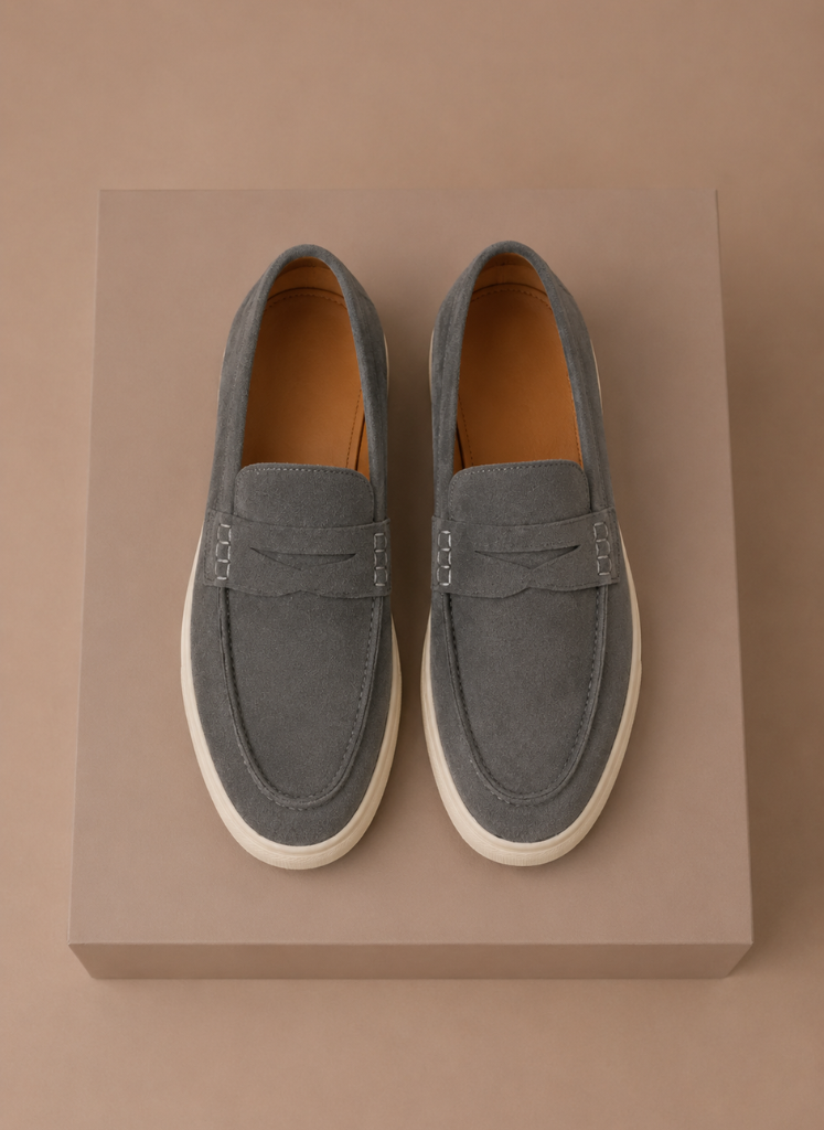 Areleon | Men's Premium Slip-On Loafers Lightweight Suede Shoes