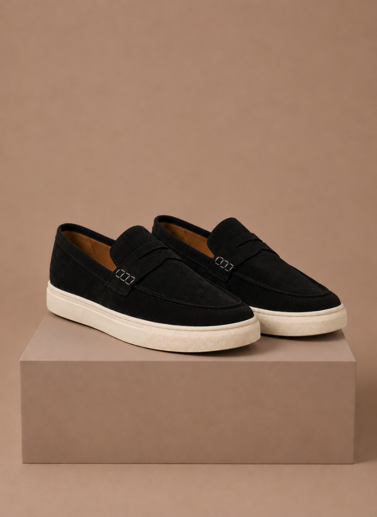 Areleon | Men's Premium Slip-On Loafers Lightweight Suede Shoes