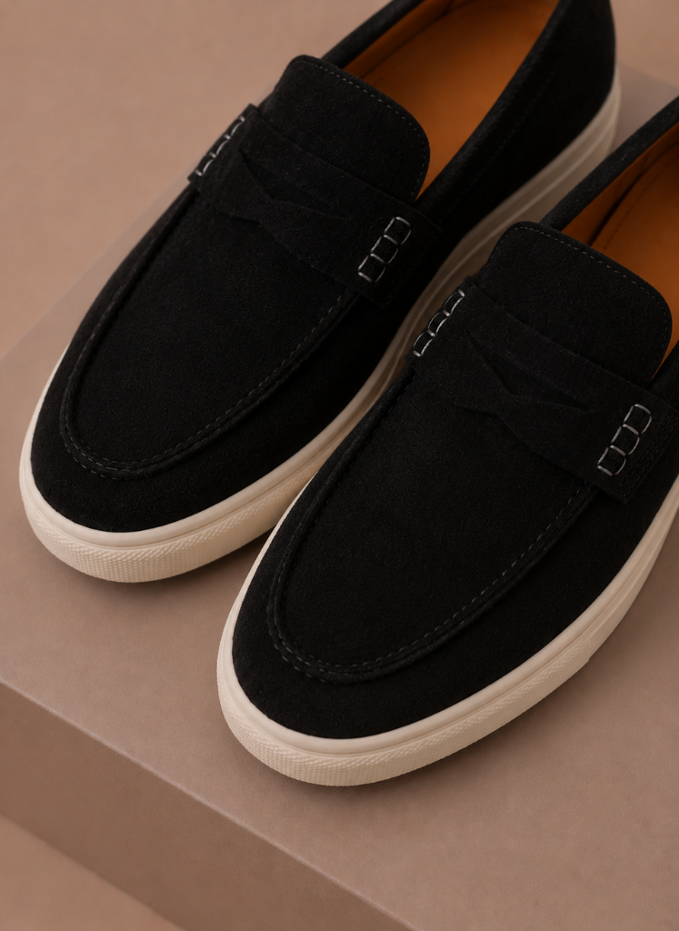 Areleon | Men's Premium Slip-On Loafers Lightweight Suede Shoes