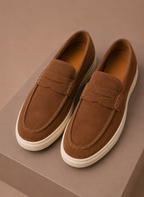 Areleon | Men's Premium Slip-On Loafers Lightweight Suede Shoes
