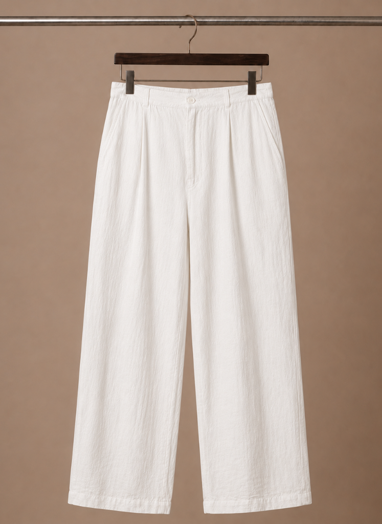 Areleon | Men’s Relaxed Fit Linen Cotton Summer Pants