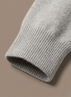 Areleon | Men’s Stand Collar Zip Sweater – Casual Stretch Knit Cardigan