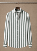 Areleon | Men’s Striped Button Down Shirt for Smart Casual Outfits