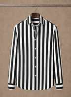 Areleon | Men’s Striped Button Down Shirt for Smart Casual Outfits