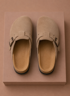 Areleon | Men’s Suede Slip-On Clogs for Comfortable Everyday Wear