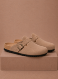 Men's Suede Slip-On Clogs – Comfortable Everyday Shoes | Areleon