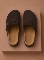 Areleon | Men’s Suede Slip-On Clogs for Comfortable Everyday Wear