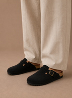 Areleon | Men’s Suede Slip-On Clogs for Comfortable Everyday Wear