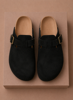 Areleon | Men’s Suede Slip-On Clogs for Comfortable Everyday Wear