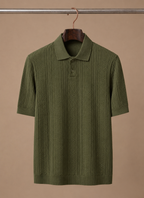 Areleon | Men’s Summer Polo Shirt – Breathable Slim Fit Casual Wear