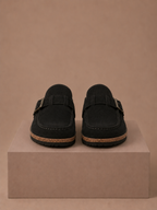 Areleon | Mule Clogs Women Casual Slip-On Buckle Detail Suede