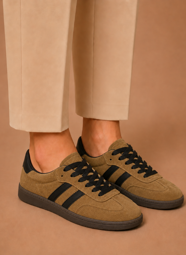 Areleon | Sneakers Women’s Casual Lace-Up Everyday Wear Suede