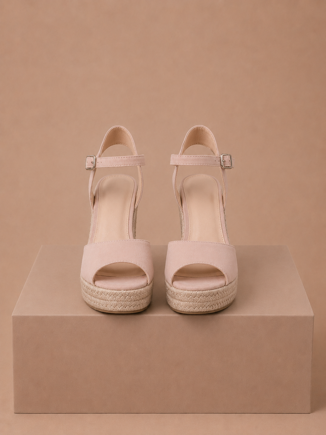 Areleon | Women’s Espadrille Wedge Sandals Elegant  Suede