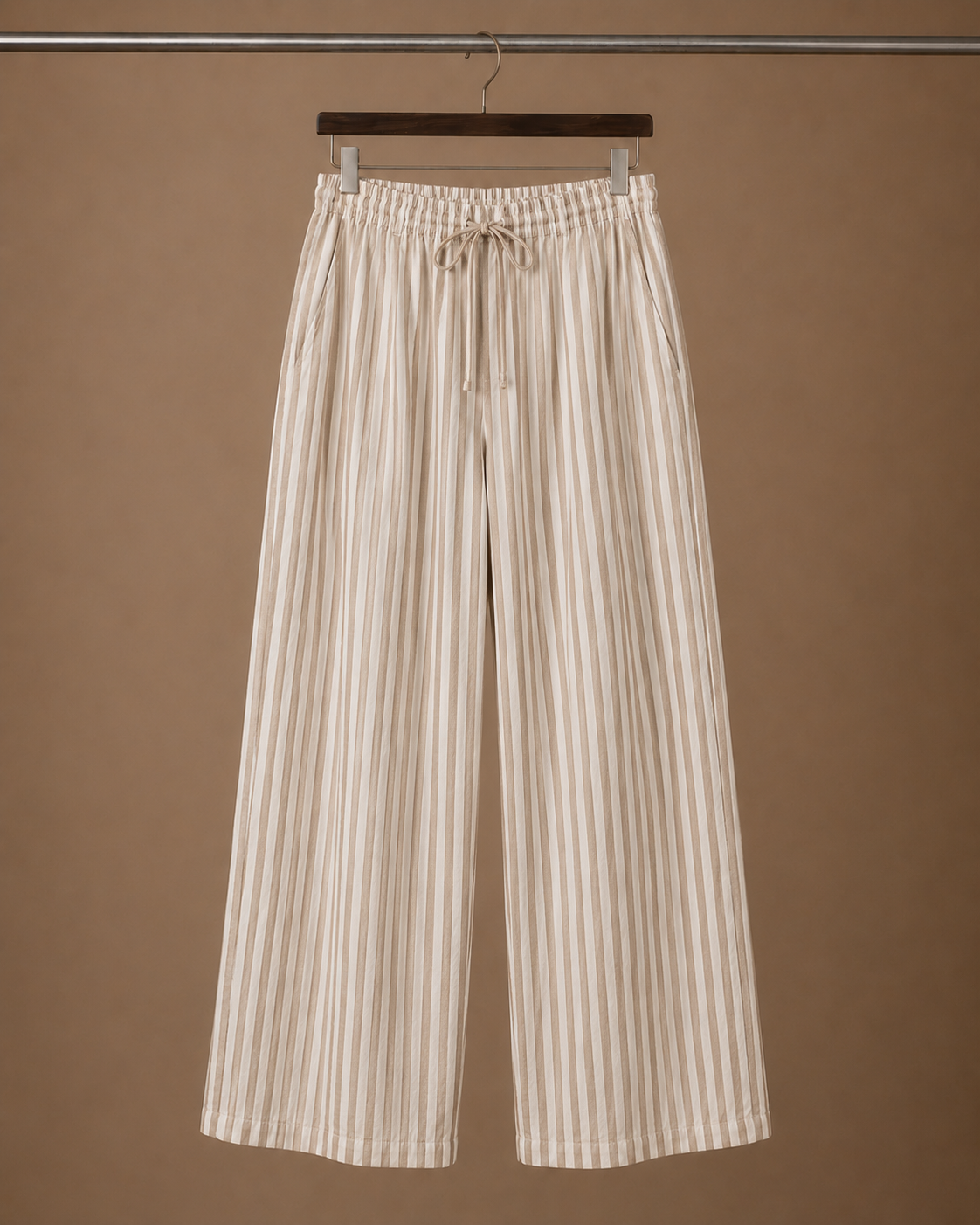 Areleon | Women’s Lightweight Striped Pants with Relaxed Fit