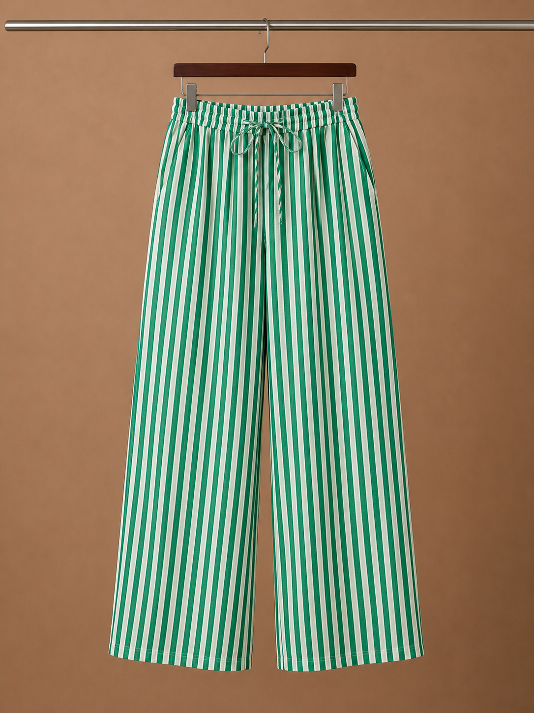 Areleon | Women’s Lightweight Striped Pants with Relaxed Fit