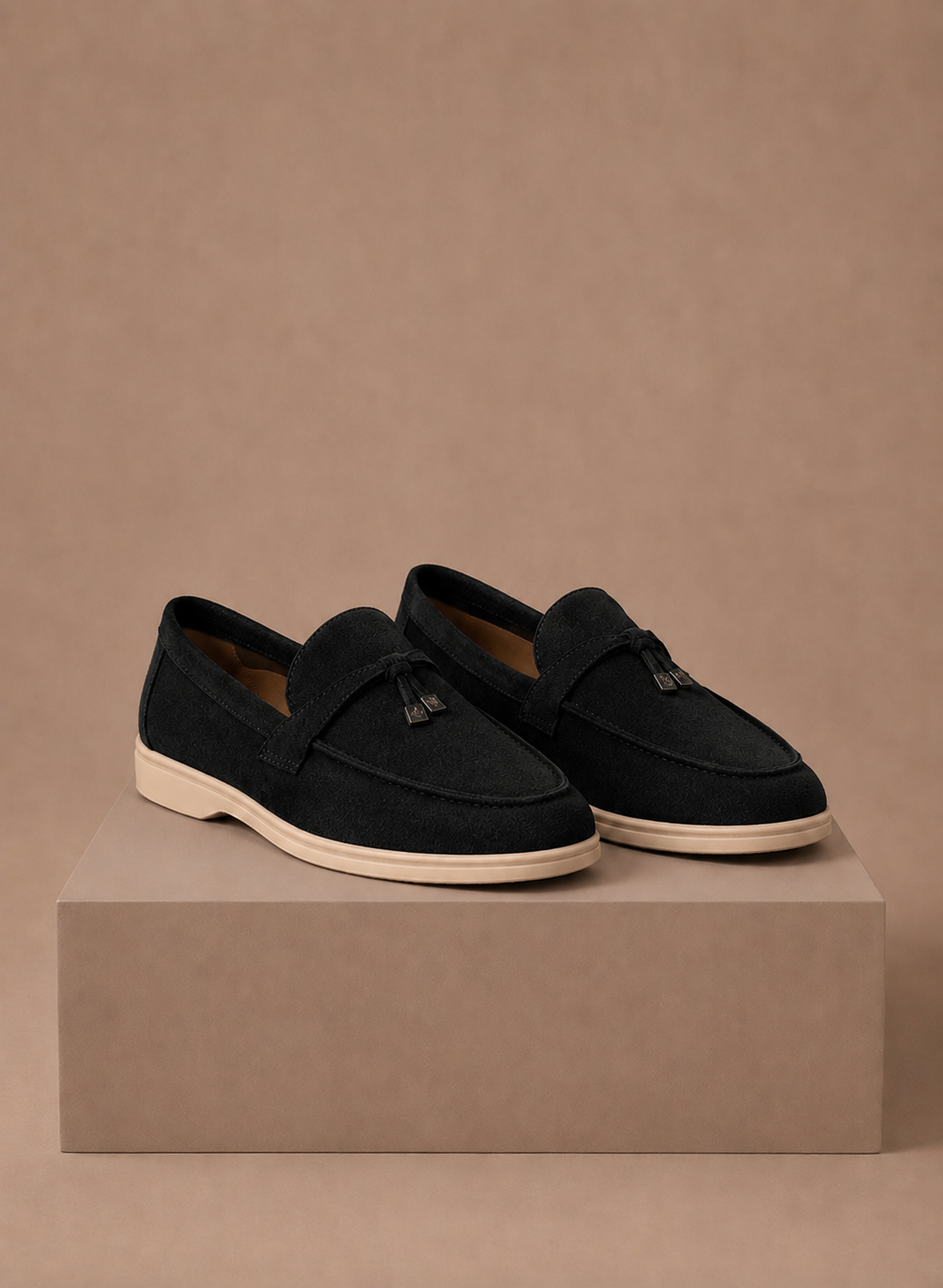 Areleon | Women's Suede Penny Loafers Classic Slip-On Shoes