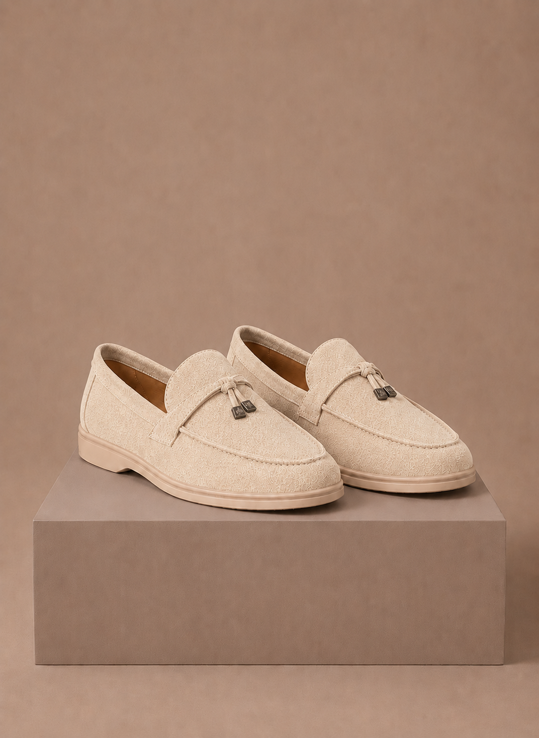 Areleon | Women's Suede Penny Loafers Classic Slip-On Shoes