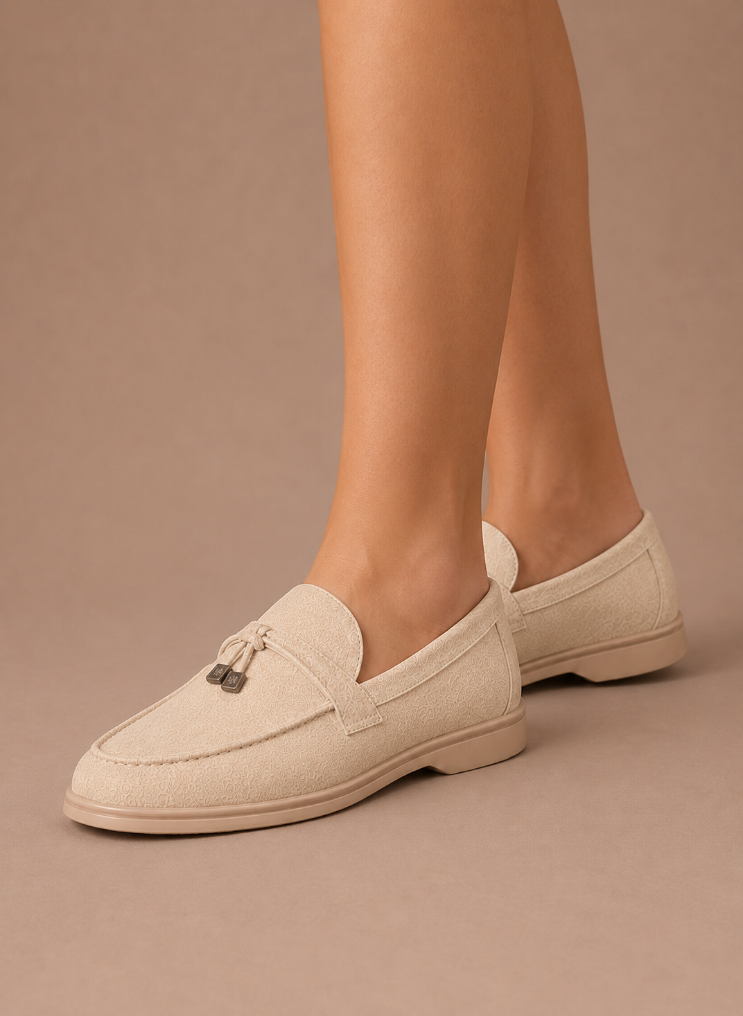 Areleon | Women's Suede Penny Loafers Classic Slip-On Shoes