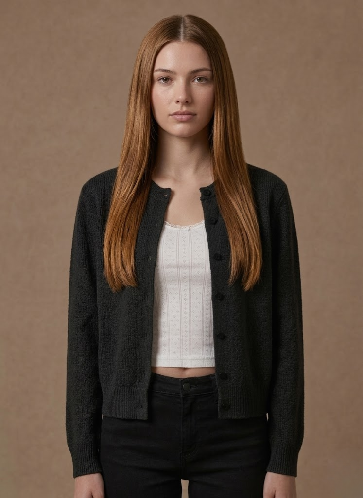 Areleon | Women’s Cropped Knit Cardigan Jacket – Lightweight Spring Layer