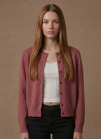 Areleon | Women’s Cropped Knit Cardigan Jacket – Lightweight Spring Layer