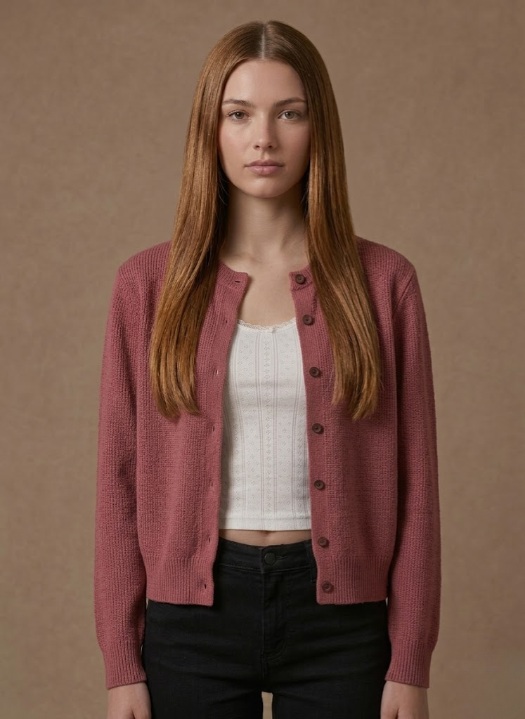 Areleon | Women’s Cropped Knit Cardigan Jacket – Lightweight Spring Layer