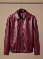 Areleon | Women’s Faux Leather Biker Jacket – Lightweight Spring Coat