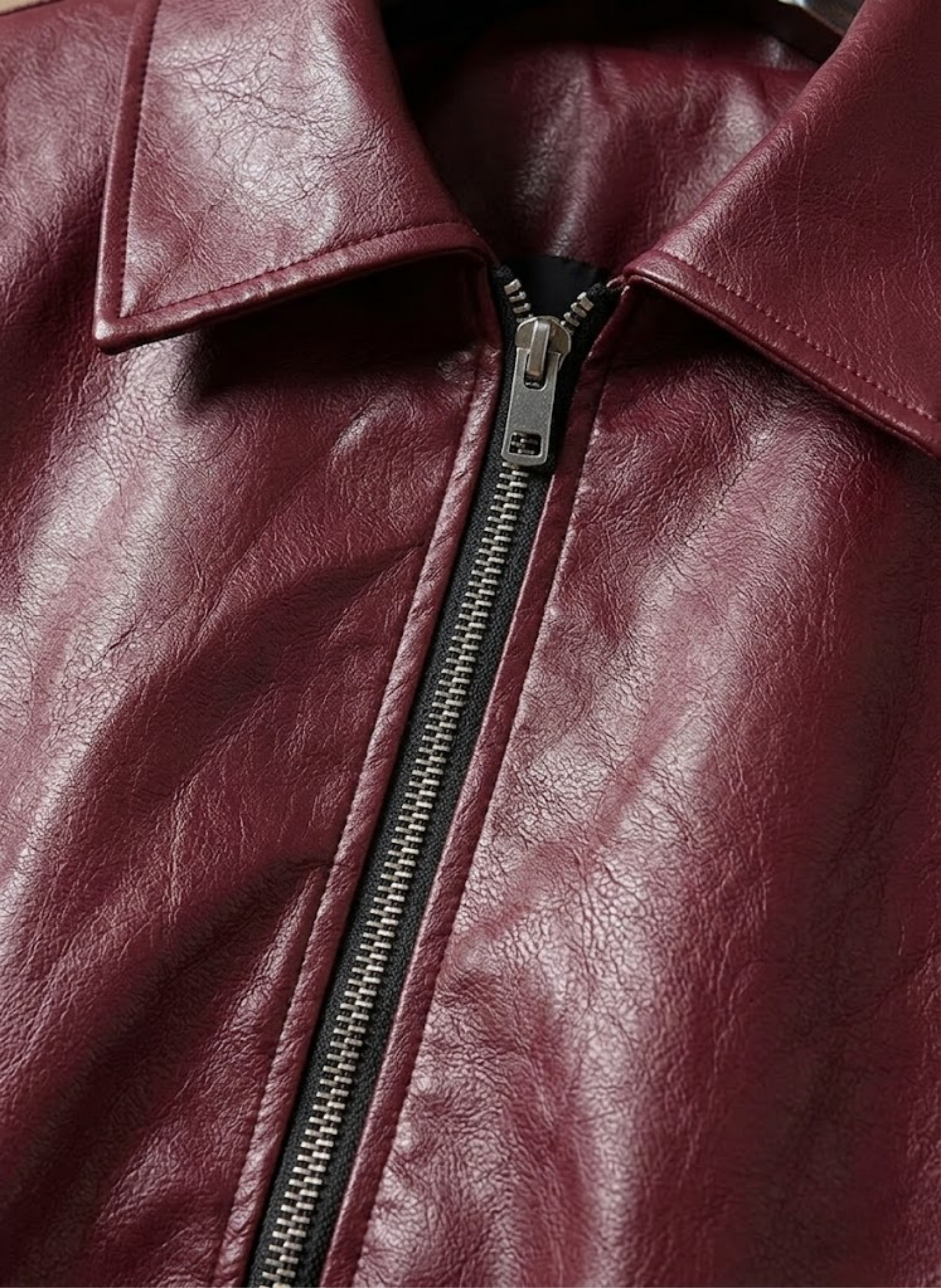 Areleon | Women’s Faux Leather Biker Jacket – Lightweight Spring Coat