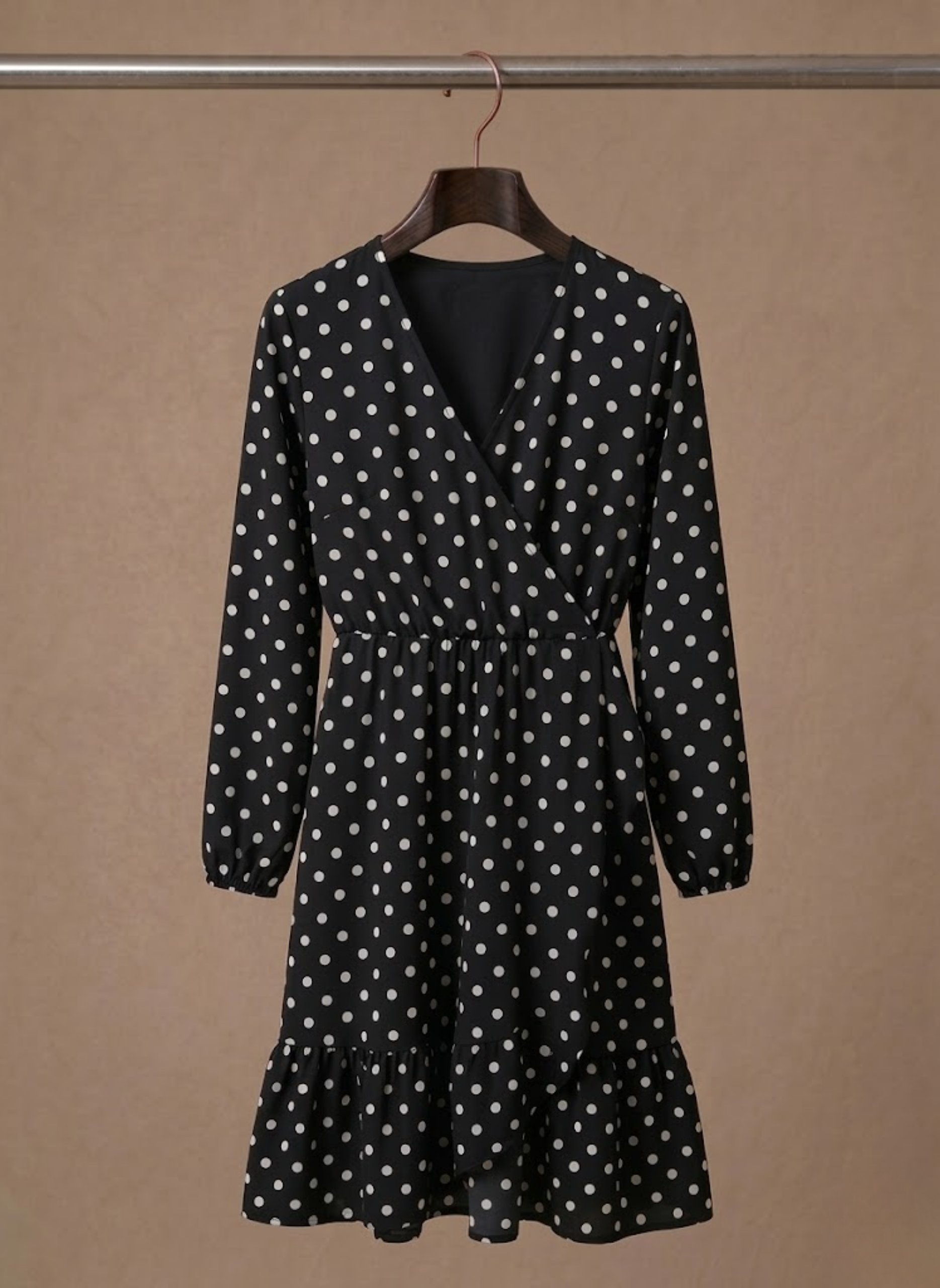 Areleon | Women’s Polka Dot Mini Dress Lightweight Comfortable Summer Dress