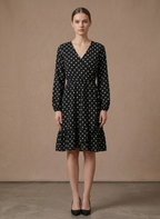 Areleon | Women’s Polka Dot Mini Dress Lightweight Comfortable Summer Dress